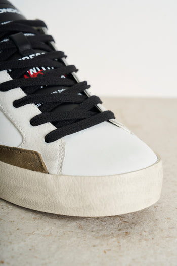 White men's sneakers with military details - 6