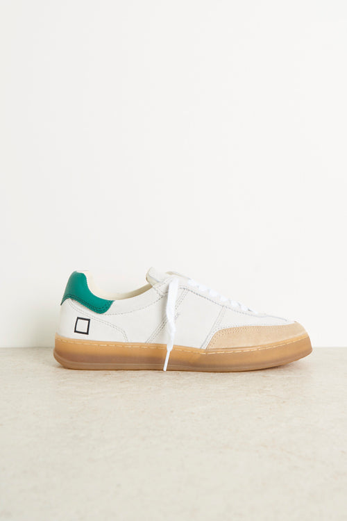 White and green men's sneakers