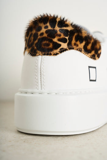 Women's animalier and silver Sfera sneakers - 8