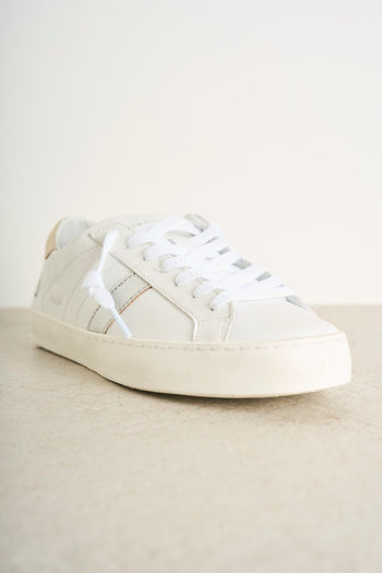 Sneakers donna Hill Low Calf platino - 4