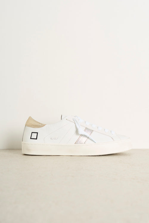 Sneakers donna Hill Low Calf platino