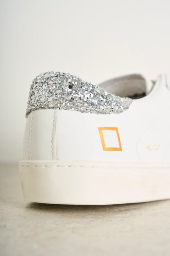 Hill Low Calf silver glitter women's sneakers - 6