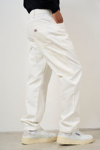 Pantalone uomo bianco over - 6