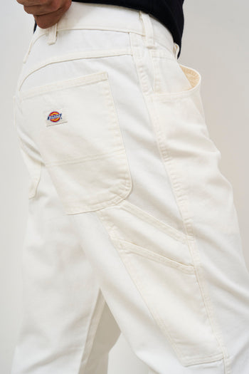 Pantalone uomo bianco over - 7