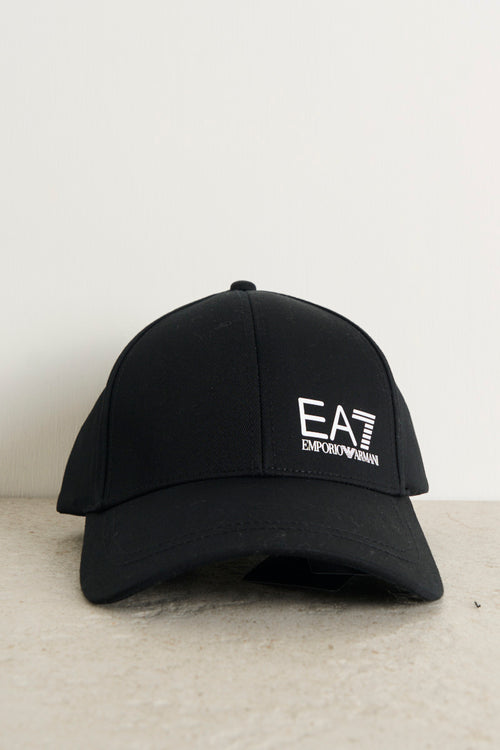 Black women's hat with white logo