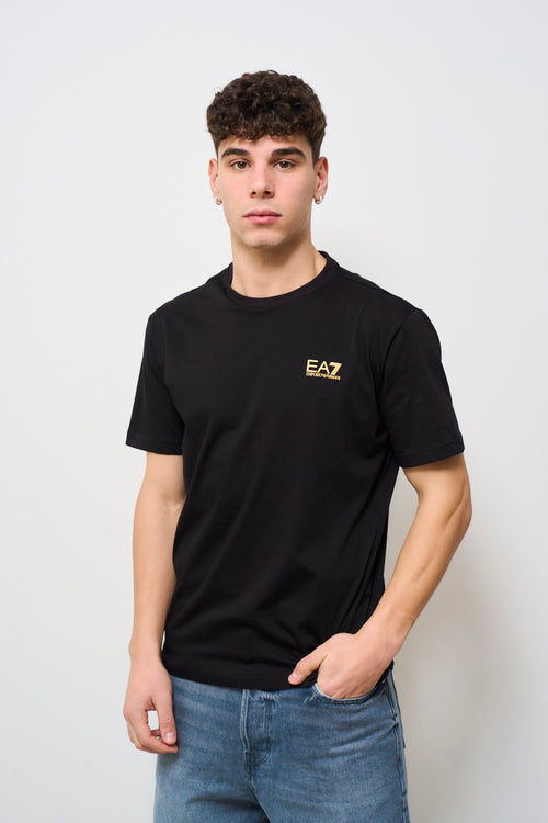 T-shirt uomo in cotone con logo