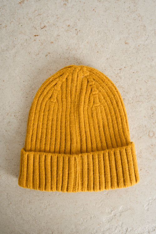 Yellow men's cap