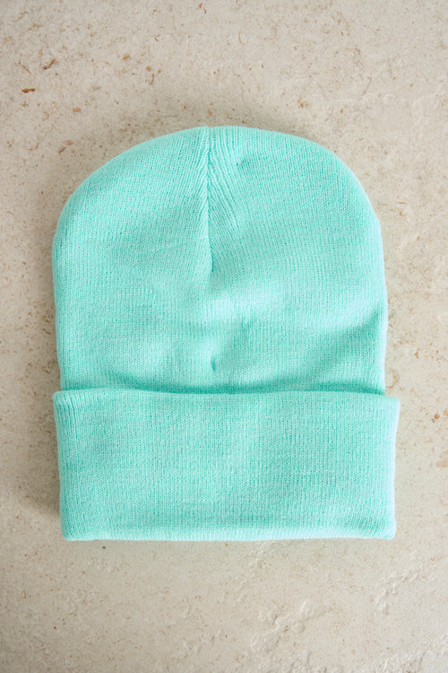 Men's aqua green cap