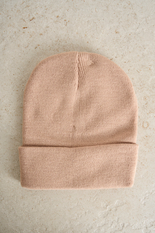 Beige men's cap