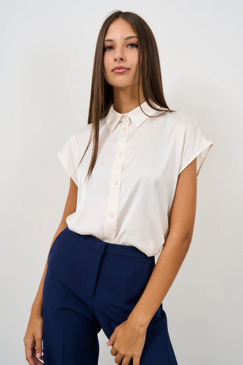 Camicia donna a maniche corte - 3