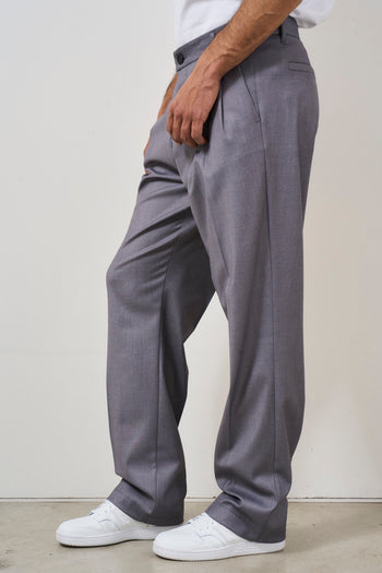 Men's grey baggy trousers - 3