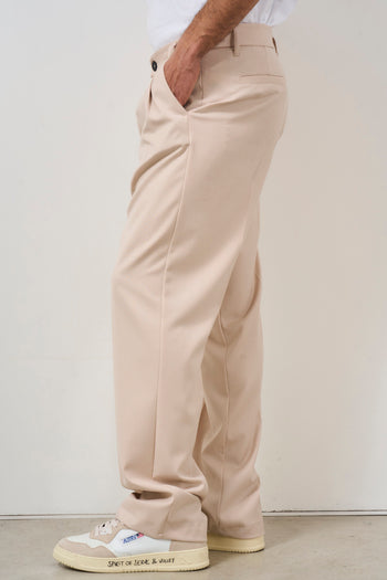 Pantalone uomo baggy beige - 3