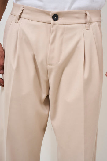 Pantalone uomo baggy beige - 7