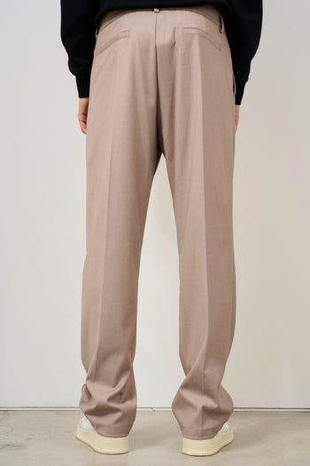 Men's beige baggy trousers - 3