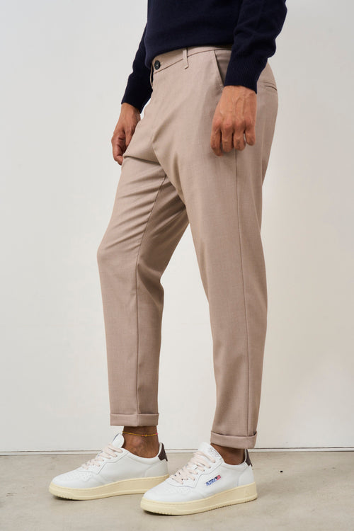 Pantalone uomo regular beige - 2