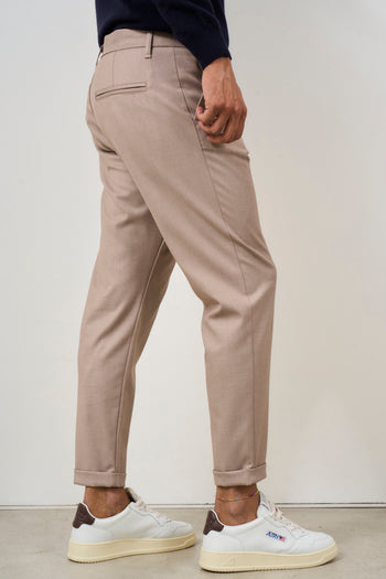 Pantalone uomo regular beige - 4