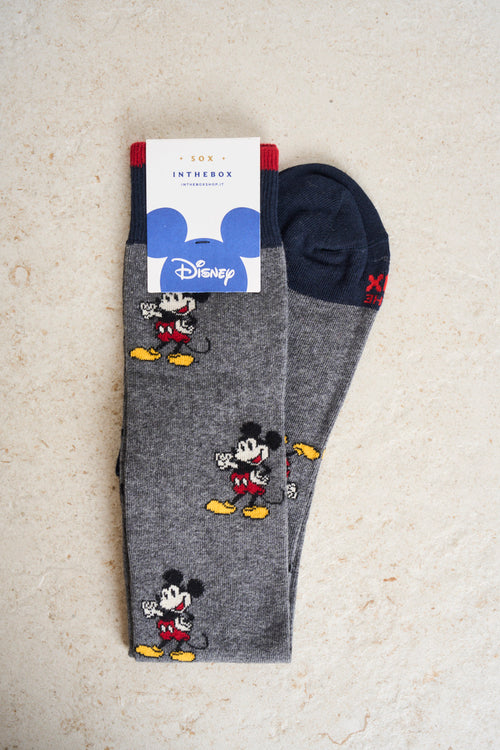 Mickey Mouse pattern men's socks