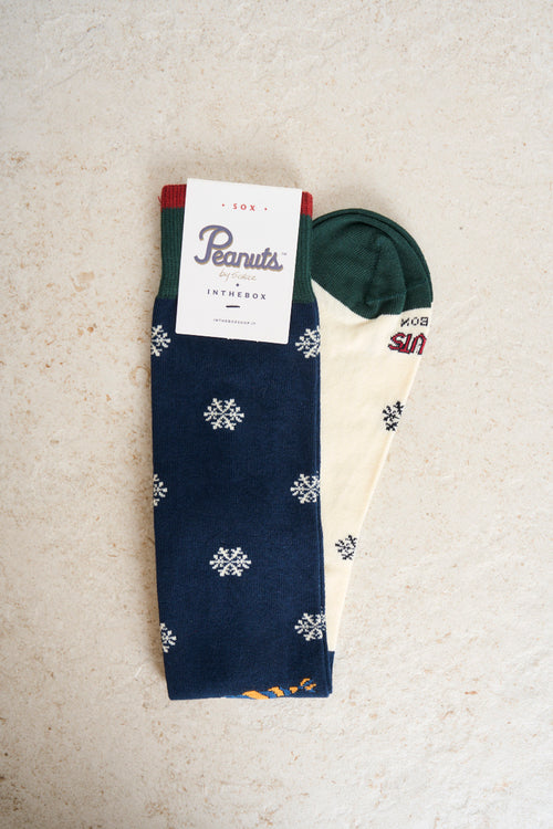 Blue Christmas Men's Socks