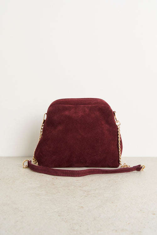 Borsa donna piccola bordeaux