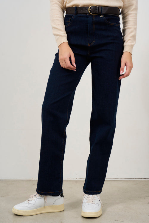 Women's jeans with belt