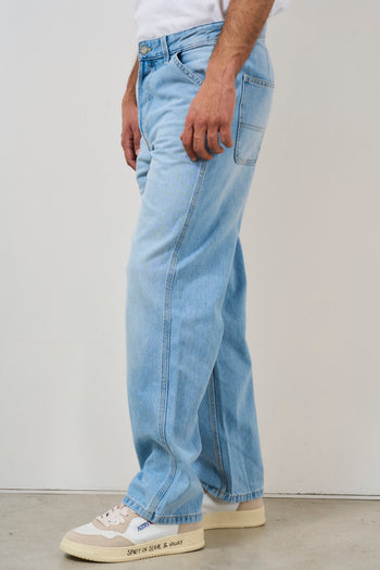 Men's loose fit light jeans - 3