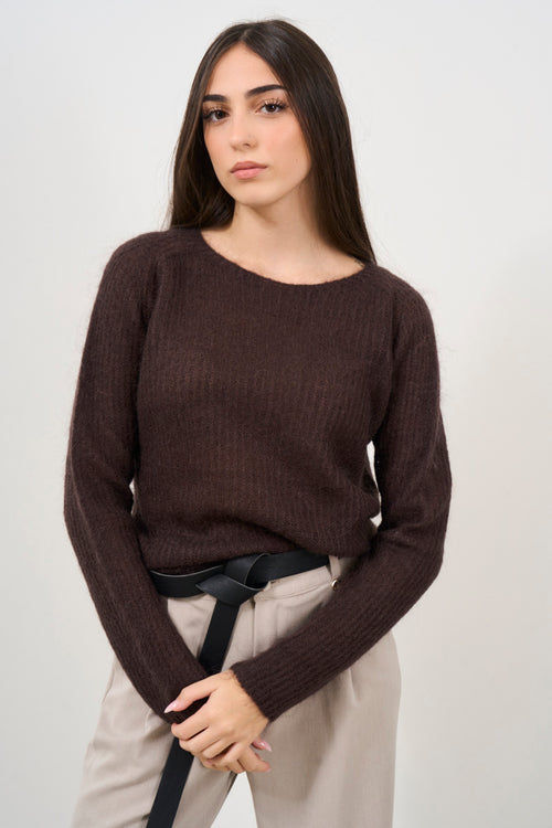 Brown women's sweater