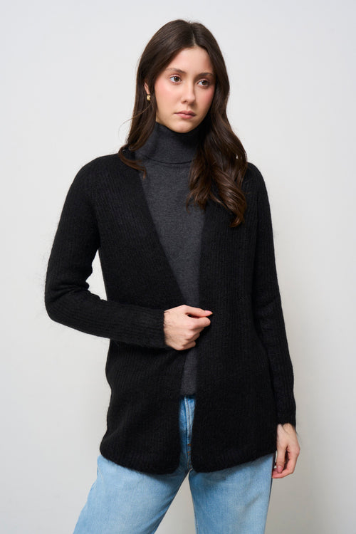 Cardigan donna nero