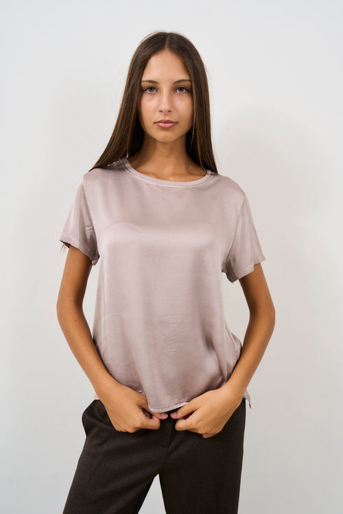 Women's Satin T-Shirt - 2