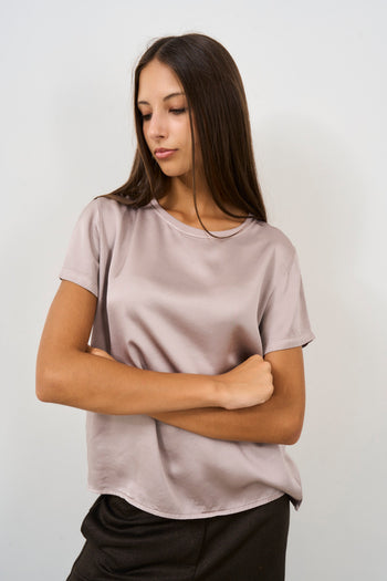 Women's Satin T-Shirt - 3