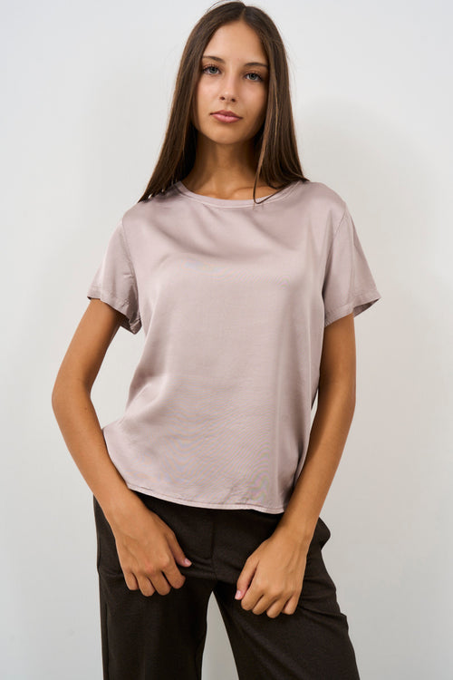 Women's Satin T-Shirt