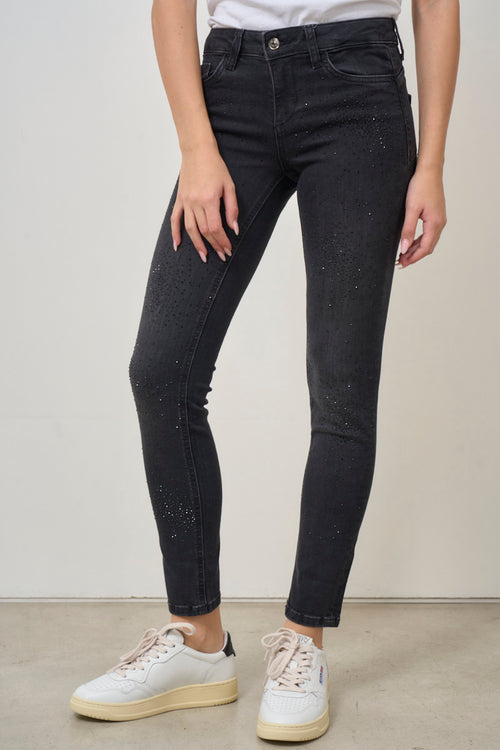 Jeans donna skinny nero - 2