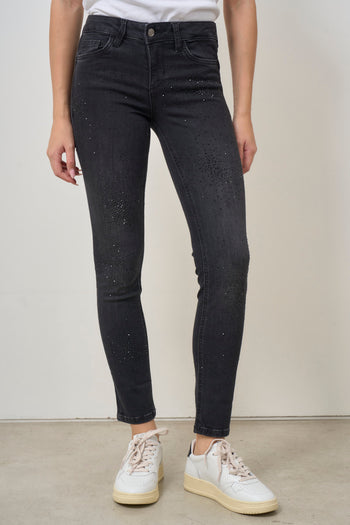 Jeans donna skinny nero - 3