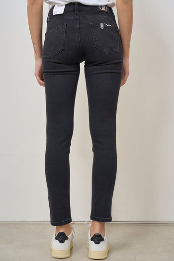 Jeans donna skinny nero - 5