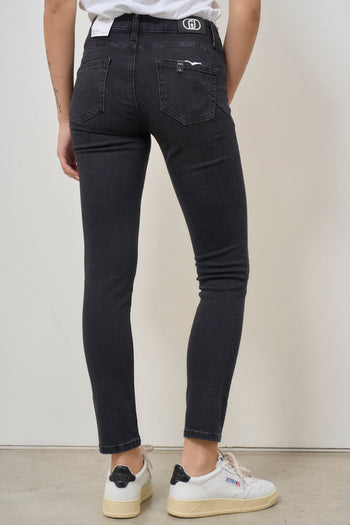 Jeans donna skinny nero - 7