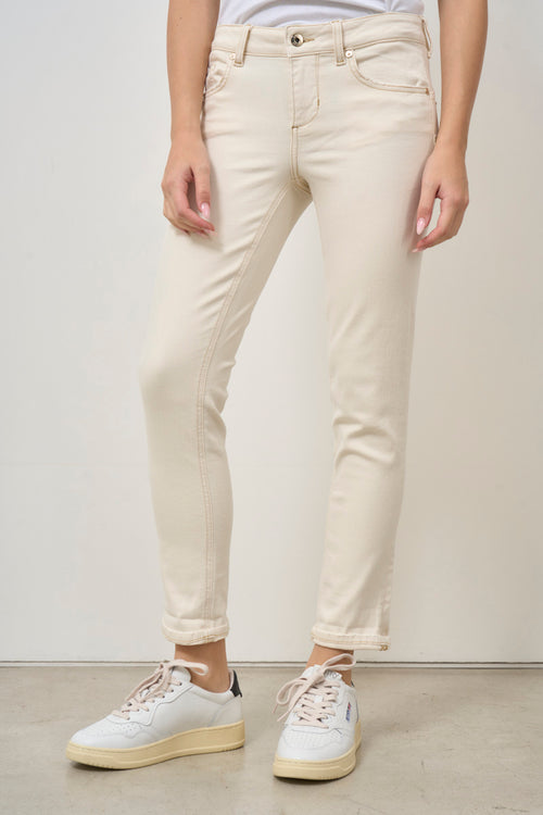 Jeans donna skinny panna - 2