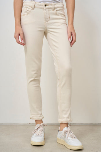 Jeans donna skinny panna - 3