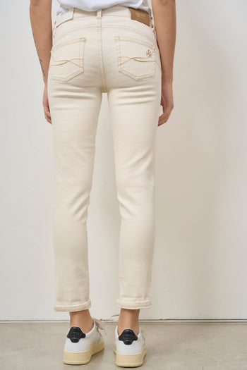 Jeans donna skinny panna - 5