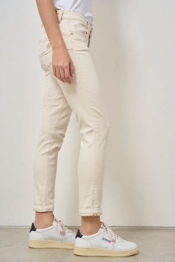 Jeans donna skinny panna - 7