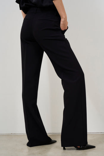 Pantalone donna flare nero - 3