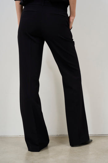 Pantalone donna flare nero - 4