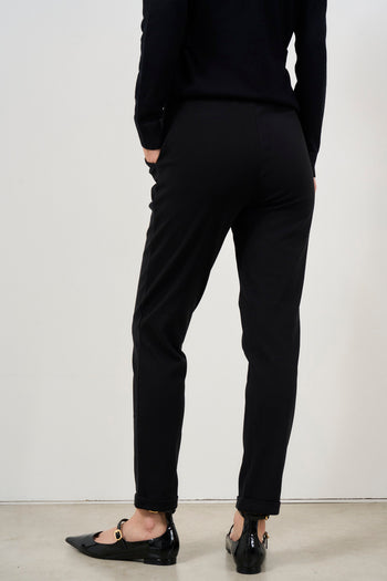 Women's black jogging pants - 4