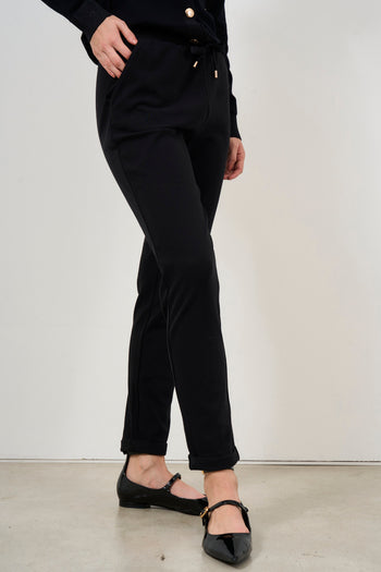 Women's black jogging pants - 7