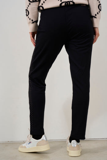 Women's black tracksuit trousers - 4