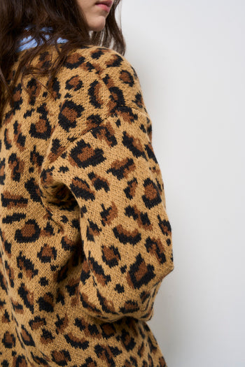 Cardigan donna animalier - 5