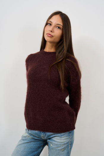 Women's mohair crewneck sweater - 3