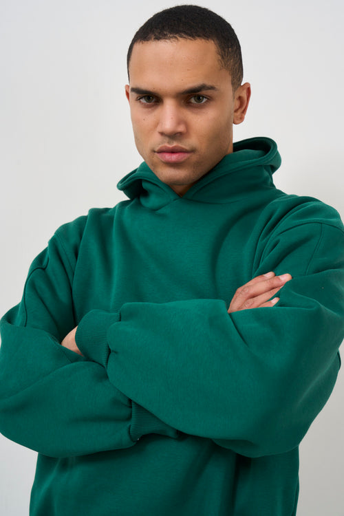 Men's Green Hoodie - 2