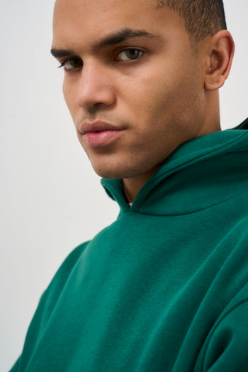 Men's Green Hoodie - 4