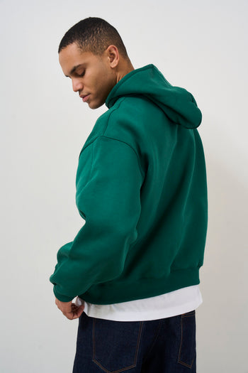 Men's Green Hoodie - 7