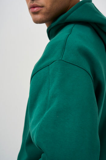 Men's Green Hoodie - 8