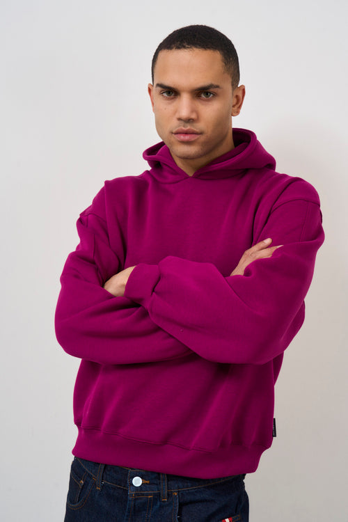 Men's purple hoodie - 2